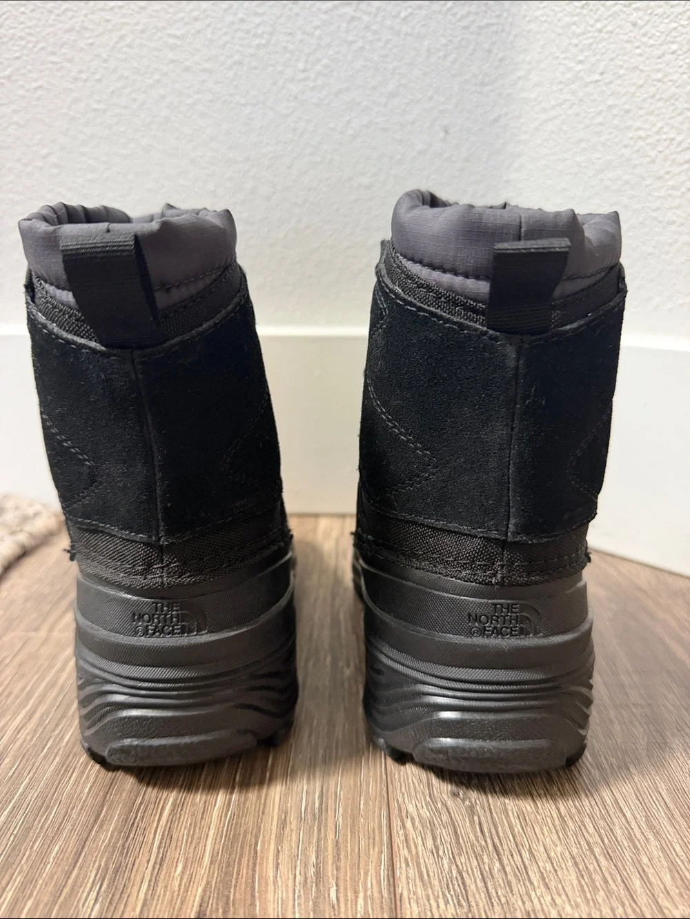 Toddler North Face Black Snow Boots size 11